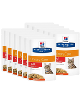 HILL'S PD Prescription Diet Feline c/d Urinary Stress Kurczak 12 x 85g saszetka