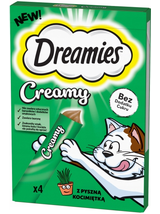 DREAMIES Creamy Kocimięta 11x(4x10g)