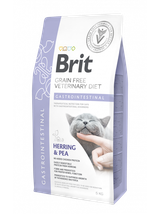 Brit gf veterinary diets cat Gastrointestinal 400g + niespodzianka dla kota GRATIS!