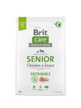 BRIT CARE Dog Sustainable Senior Chicken & Insect 3kg