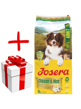 JOSERA Chicken&Rice 12,5kg + NIESPODZIANKA DLA PSA GRATIS!