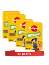PEDIGREE Biscrok Gravy Bones przysmaki dla psa ciastka 4x400g