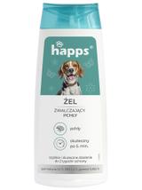 HAPPS - żel zwalczający pchły 150ml + HAPPS - obroża przeciw pchłom i kleszczom dla małych psów 35cm