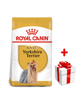 ROYAL CANIN Yorkshire Terrier Adult 1,5kg karma sucha dla psów dorosłych rasy yorkshire terrier + niespodzianka dla psa GRATIS!