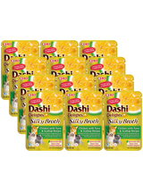 INABA Dashi Delights Silky Broth Chicken with Tuna & Scallop Recipe 12x40g