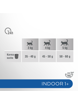 PERFECT FIT (Indoor 1+) 6x750g Bogaty w kurczaka - sucha karma dla kota żyjącego w domu