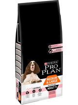 PRO PLAN Sensitive Skin Medium & Large Adult Karma dla psów bogata w łososia 14kg\ Opakowanie uszkodzone (6801,7426,8560,9555)!!!