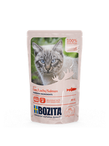 BOZITA Kawałki w sosie z łososiem (saszetka) 85g