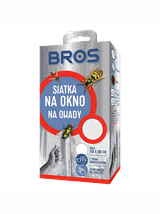 BROS - siatka na okno 150x180 – biała