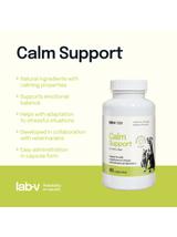 Lab-v Calm Support – Wspomaganie przy objawach stresu i zaburzeniach behawioralnych 90 kapsułek