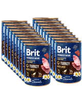 Brit Premium by Nature Turkey With Liver 18x400g