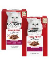 GOURMET mon Petit Pokarm dla kotów - MIX Mięsny 12x50g