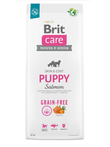 BRIT CARE Dog Grain-free Puppy Salmon 12kg + NIESPODZIANKA DLA PSA GRATIS!!