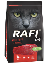 DOLINA NOTECI Rafi Cat karma sucha dla kota z wołowiną 7kg