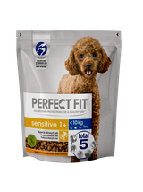 PERFECT FIT Sensitive 1+ Bogaty w Indyka 4x825 g - sucha karma dla dorosłych psów małych ras