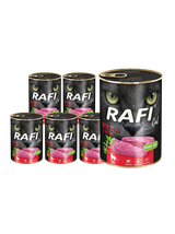 RAFI Cat Adult z cielęciną 12 x 400g