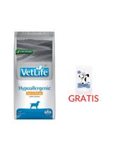 FARMINA Vet Life Dog Hypoallergenic Fish & Potato 12kg  + PEPE mini chunkies guinea fowl (perliczka) 70g GRATIS