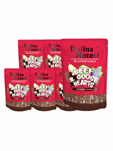 DOLINA NOTECI  SUPERFOOD wołowina z sercami z gęsi 10x300g - karma mokra dla psa