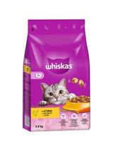 WHISKAS Adult 3,8 kg - sucha karma dla dorosłego kota, z pysznym kurczakiem