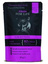 Fitmin Cat For Life Kitten Chicken 28x85g