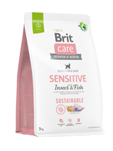 BRIT CARE Sustainable Sensitive Insect & Fish 3kg + niespodzianka dla psa GRATIS!