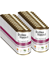 Dolina Noteci PREMIUM Senior bogata w cielecinę, marchew i tymianek 24x400g