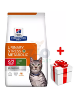 HILL'S PD Prescription Diet c/d Urinary Stress+ Metabolic Feline 1,5kg + niespodzianka dla kota GRATIS!