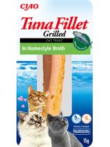 INABA  Tuna Fillet dla kota - Tuńczyk w bulionie domowym15g
