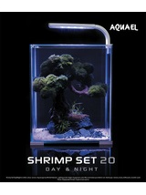 AQUAEL Zestaw Aquael Shrimp Set Smart Day & Night [20l] - czarny