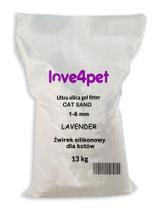 Żwirek Silikonowy dla Kota Cat Sand Lavender 13kg + niespodzianka dla kota GRATIS!!!