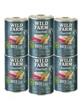 WILD FARM Superfood Duck 6x400g bezzbożowa karma dla psa