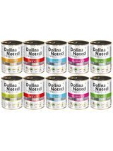Dolina Noteci PREMIUM mix smaków bez ryb i kurczaka 10x400g