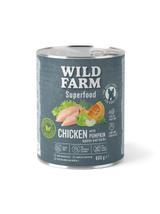 WILD FARM Superfood Chicken (Kurczak z dynią, jabłkiem i ziołami) 800g bezzbożowa karma dla psa