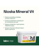 Lab-v Nioska Mineral Vit – wsparcie prawidłowej nieśności i jakości skorupki jaj 2000 g