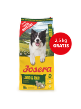 JOSERA Adult Lamb & Rice 12,5+2,5kg
