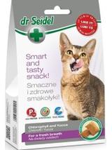 Dr Seidel Smakołyki na świeży oddech dla kota 50g