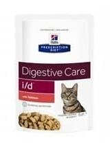 HILL'S PD Prescription Diet Feline i/d z łososiem 6 x 85g - saszetka