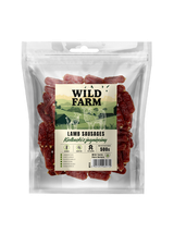 WILD FARM kiełbaski z jagnięciny 500g przysmak dla psa
