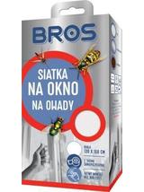 BROS - siatka na okno 130x150 biała