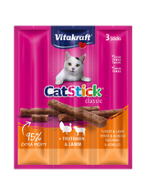 Vitakraft Kabanosy Cat Stick Mini indyk z jagnięciną dla kota 18g