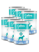 Calibra Veterinary Diets Dog Hypoallergenic Insect & Salmon 6x400g