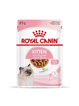 ROYAL CANIN Kitten Instinctive w sosie 12x85g karma mokra w sosie dla kociąt do 12 miesiąca życia +  NIESPODZIANKA DLA KOTA GRATIS!!