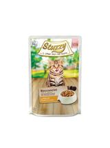 Stuzzy Bocconcini, karma mokra, dla kociąt, kurczak w sosie, 85 g, saszetka