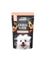 PAN MIĘSKO Kawałki w sosie Cielęcina z królikiem 150g dla psa
