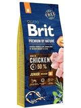 BRIT Premium By Nature Junior M 15kg + niespodzianka dla psa GRATIS!