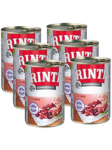 Rinti Kennerfleisch Rind karma mokra dla psa - wołowina 6x400g