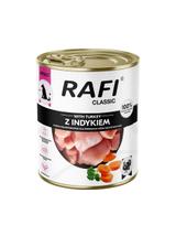 DOLINA NOTECI Mokra karma dla psa Rafi Classic z indykiem 6x800g