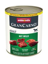 ANIMONDA GranCarno Adult Dog smak: Dziczyzna 12x800g