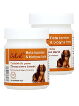 Dolvit Beta karoten & biotyna forte Mini 2x90 tabletek