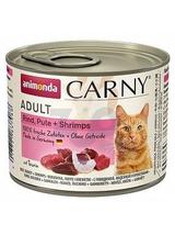 ANIMONDA Cat Carny Adult smak: indyk i krewetki 6 x 200g
